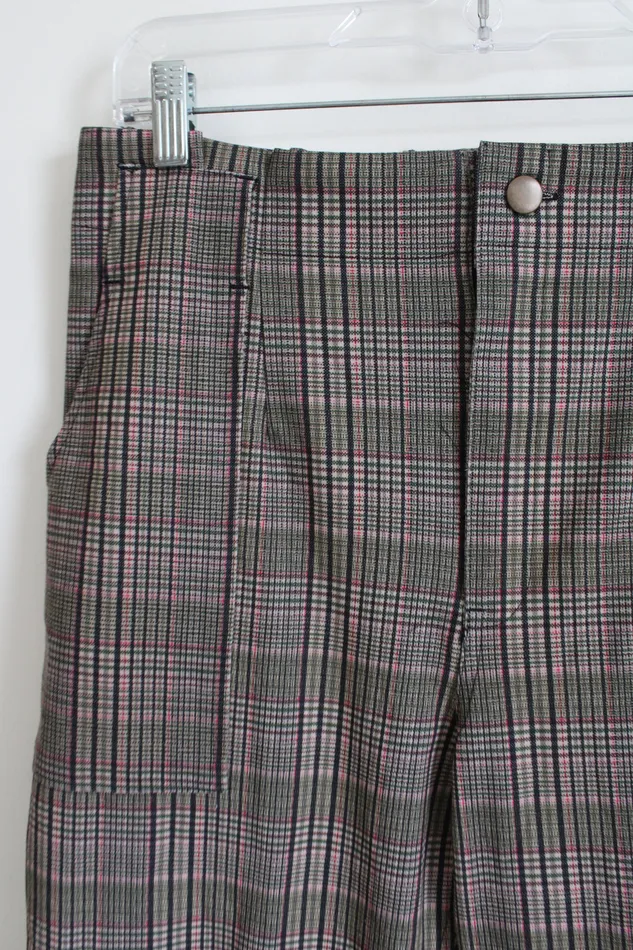 Vylette MultiColored Plaid Trouser Pants 13 Vylette Earrings