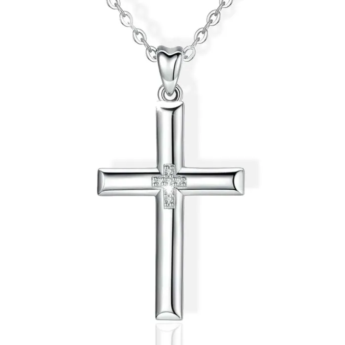 Womens Christian Necklace br Shiny Lords Guidance Necklaces