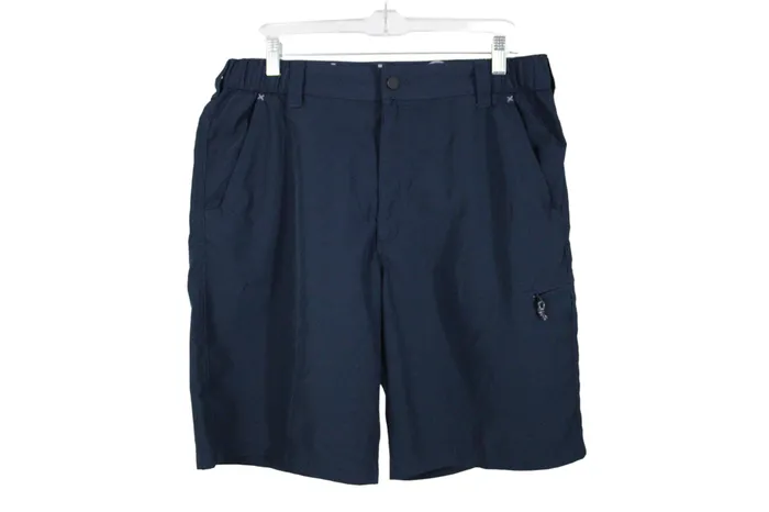 Wrangler Blue Poly Shorts 34 Wrangler Rings